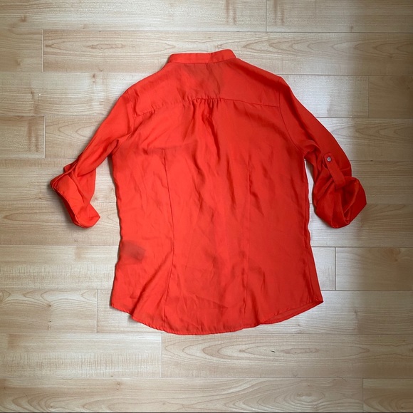 H&M Coral Blouse - Picture 6 of 7